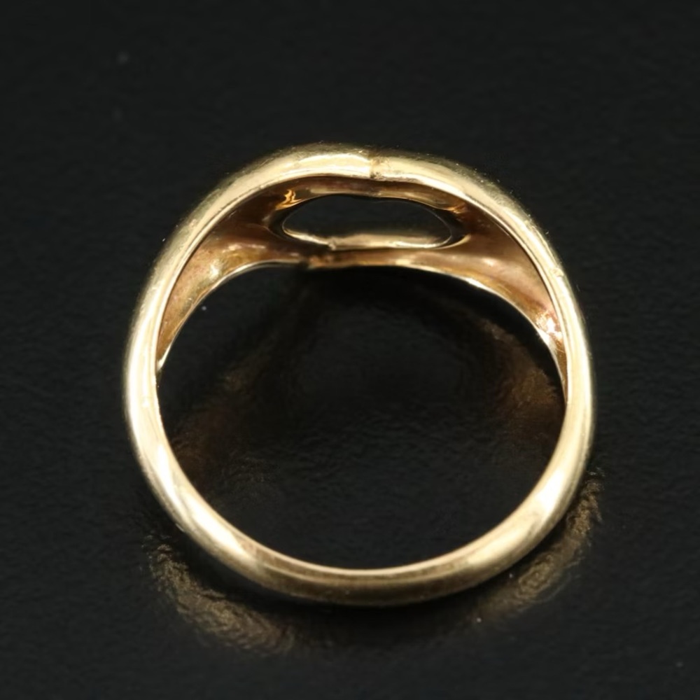 Tiffany & Co Elsa Peretti Gold Heart Ring - Picture 5 of 6